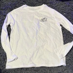 Cat & Jack White Long Sleeve Kids Tee